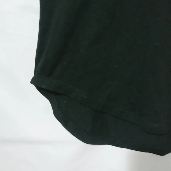 ALMOST FAMOUS Crave Fame S Black Strappy Front Top - Picture 4 of 6